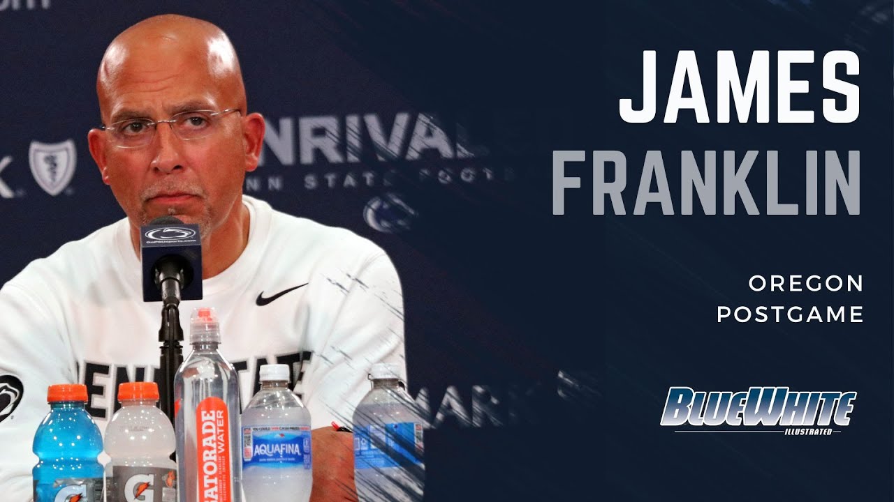 Penn State head coach James Franklin Press Conference | Oregon Postgame