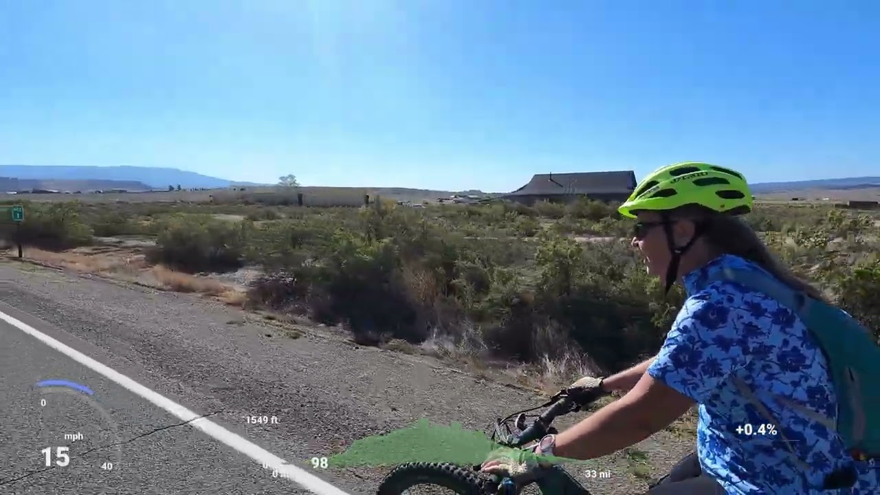 [114] 4K Bike ride with Joni on Reeder Purdy Mesa for indoor cycling