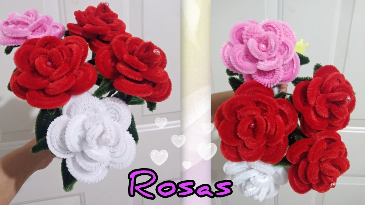 Rosas🌹Cómo hacer ROSAS 