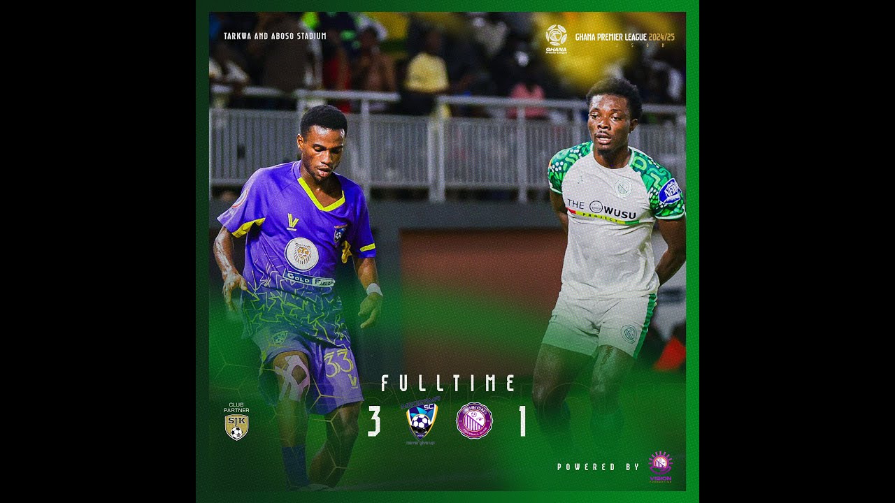 Match Highlights: Medeama SC vs Vision FC  (3-1) | Away Defeat | 2024-25 GPL Matchday 30