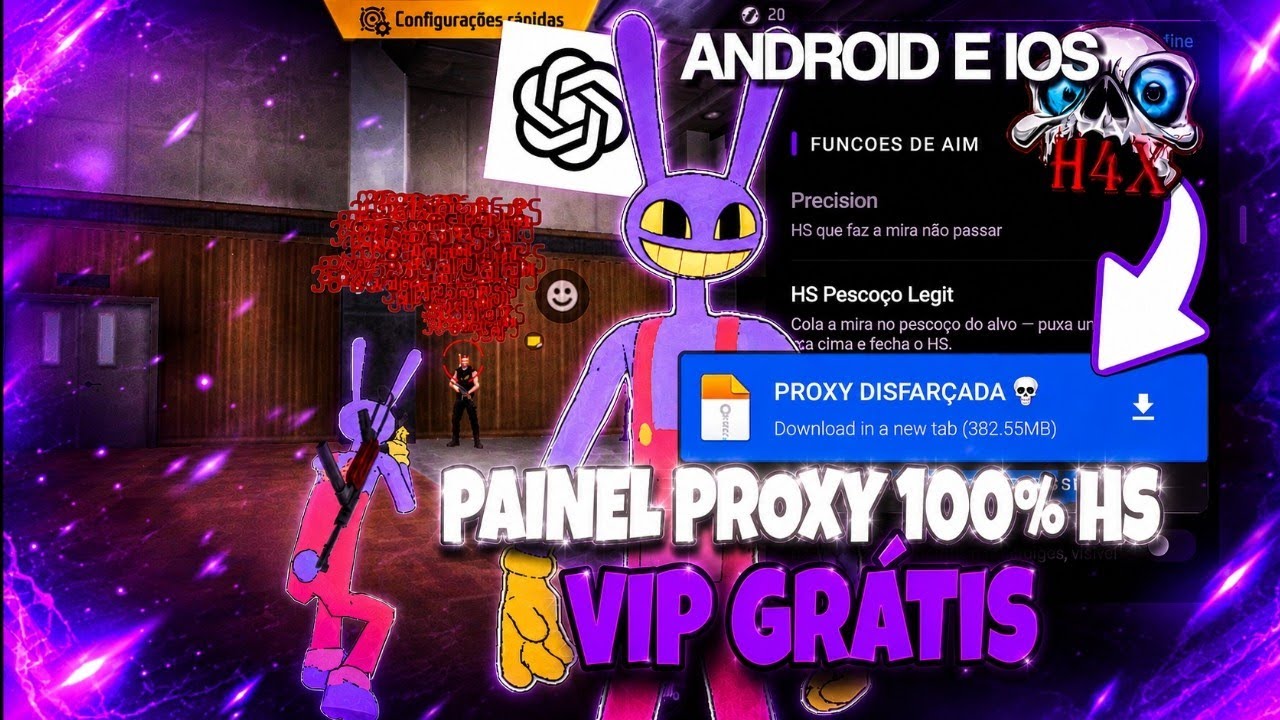 🟣 FFH4X URIEL XITER PROXY ANDROID & IOS | HS CHEST+MOD MENU ✅️ ANTBAN DIRECT LINK UPDATED 2026 !!