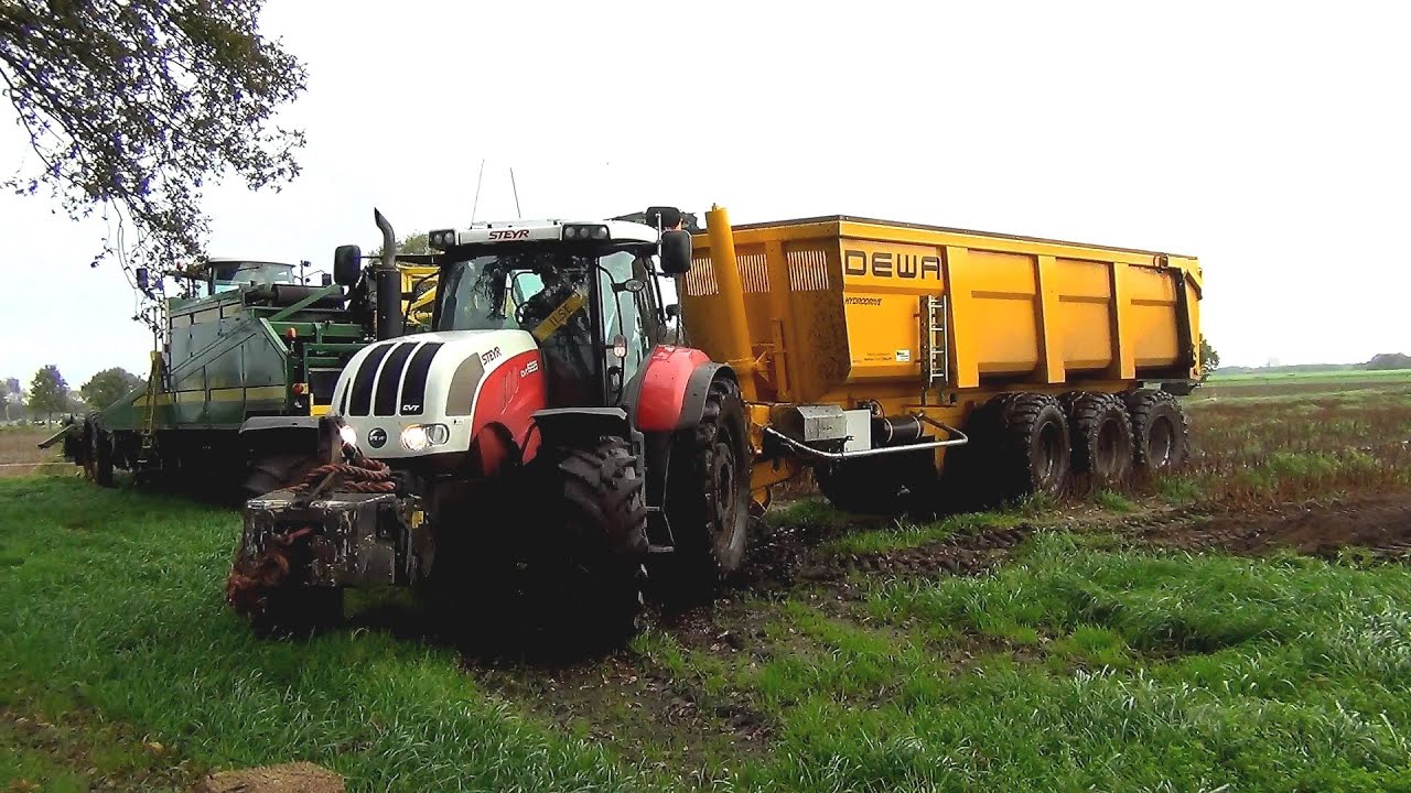 Nieuwe Dewa Hydrodrive hydraulisch aangedreven 3-assers bij Reiling Lelies