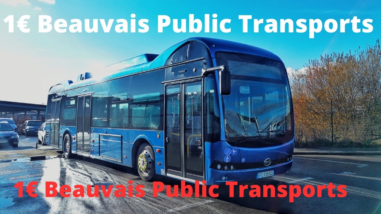 Beauvais Centre Ville With 1€ ( Euro) Ticket  Daily Public Transports