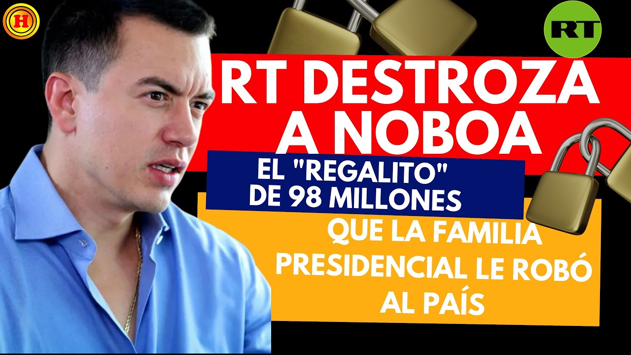 ¡ESCÁNDALO TOTAL! Deuda de 98 MILLONES de los Noboa desaparece como por ARTE DE MAGIA 🎩✨