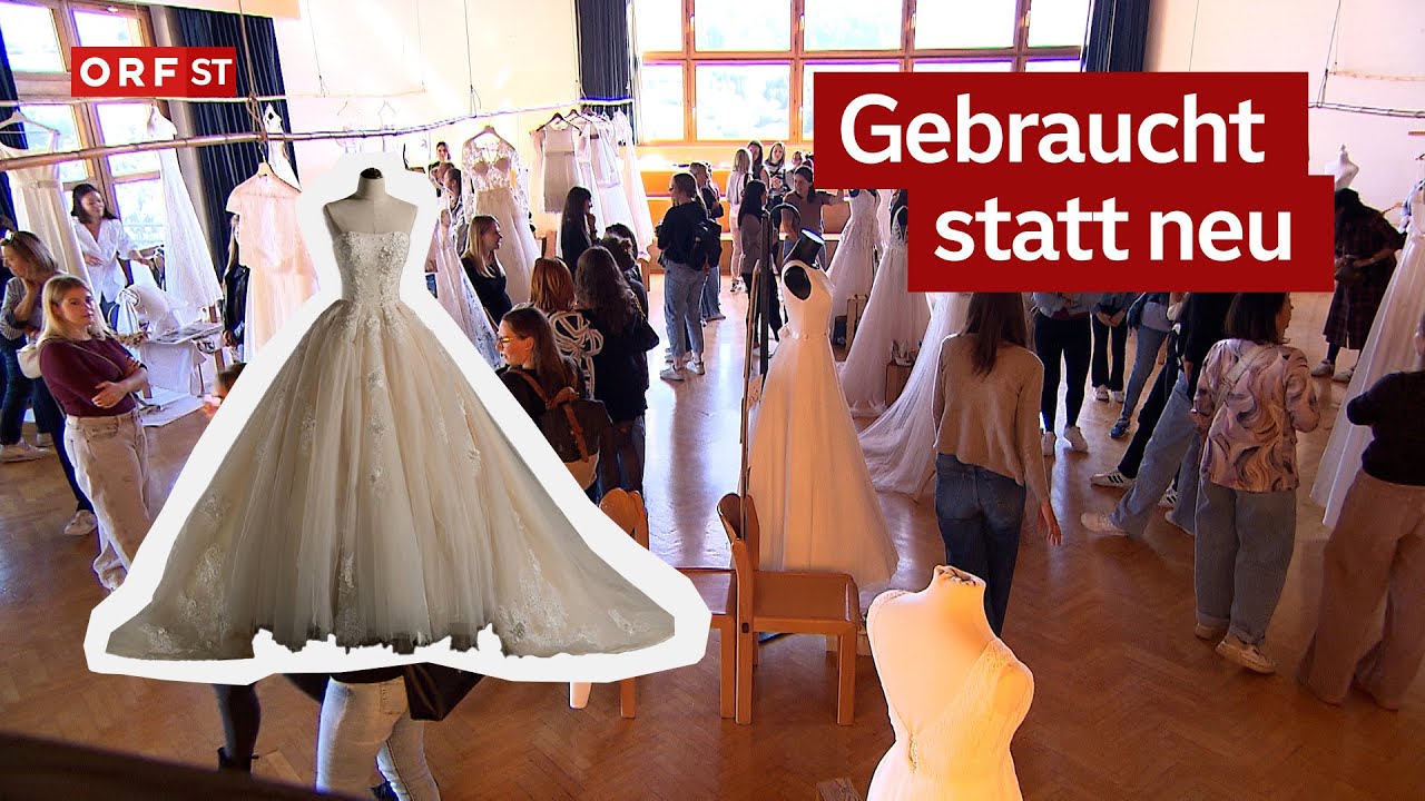 Träume in Weiß: beim Brautkleider-Secondhand-Markt in Villanders | Südtirol heute vom 13.10.2025