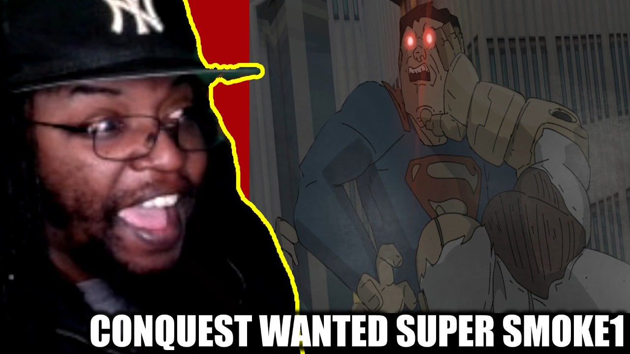 Conquest vs Superman (фанатская анимация) XCRISX Gamer / DB Reaction