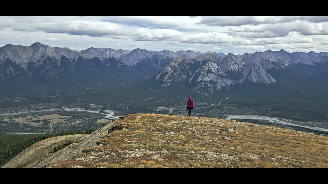 Tuff Puff, Kootenay Plains, Alberta, in Widescreen