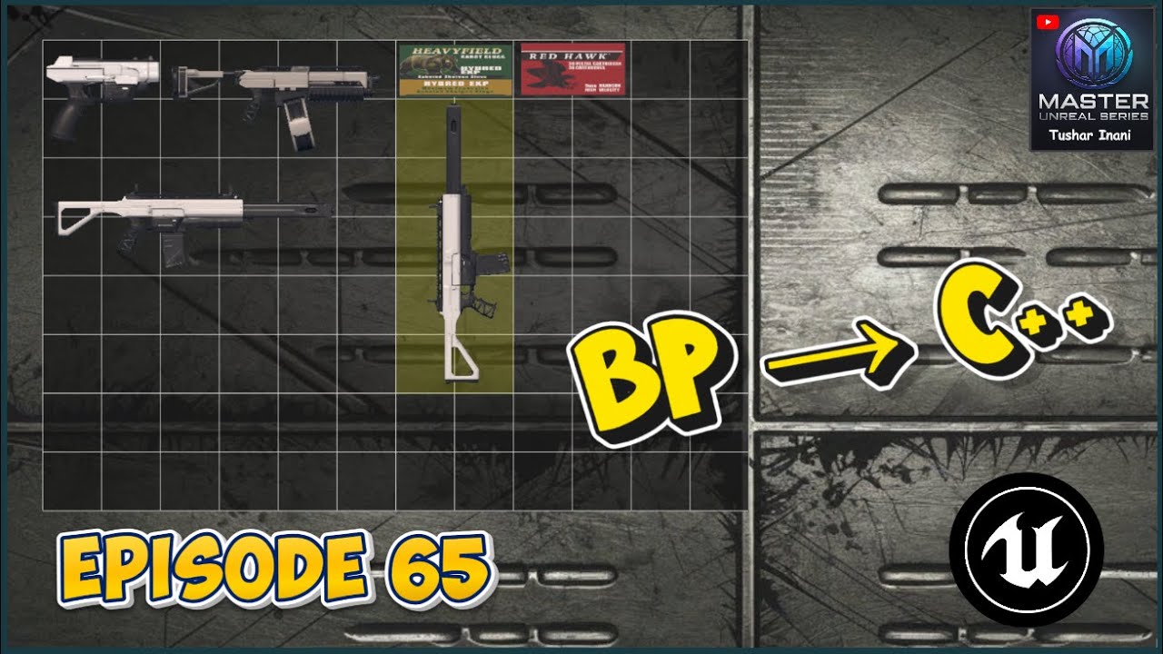Resident Evil 4 Inventory Fully Rebuilt in C++ – Unreal Engine 5 (Grid System + Items!) | Episode 65
