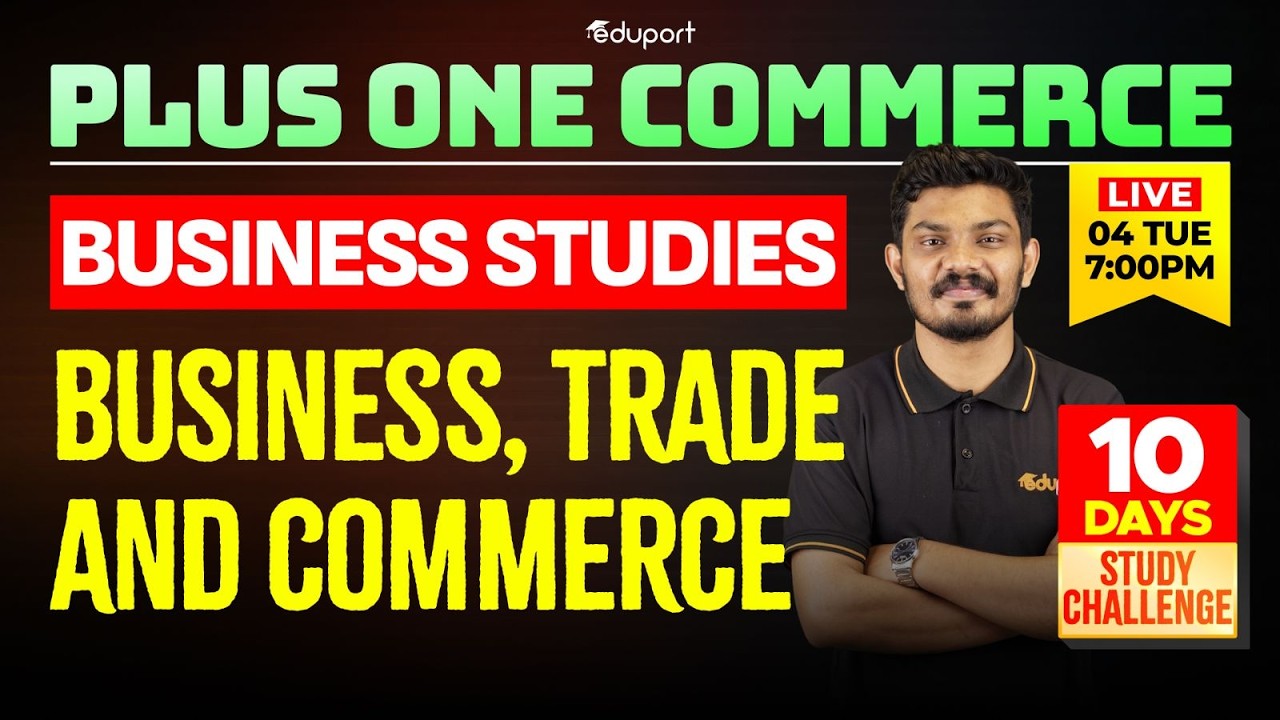 Onam Special Study challenge | Business studies |1. Business, Trade and Commerce