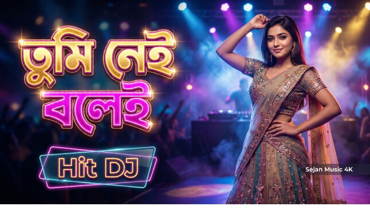 তুমি নেই বলেই | Tumi Nei Bolei | New Bengali Sad Song 2026 | Sejan Music 4K