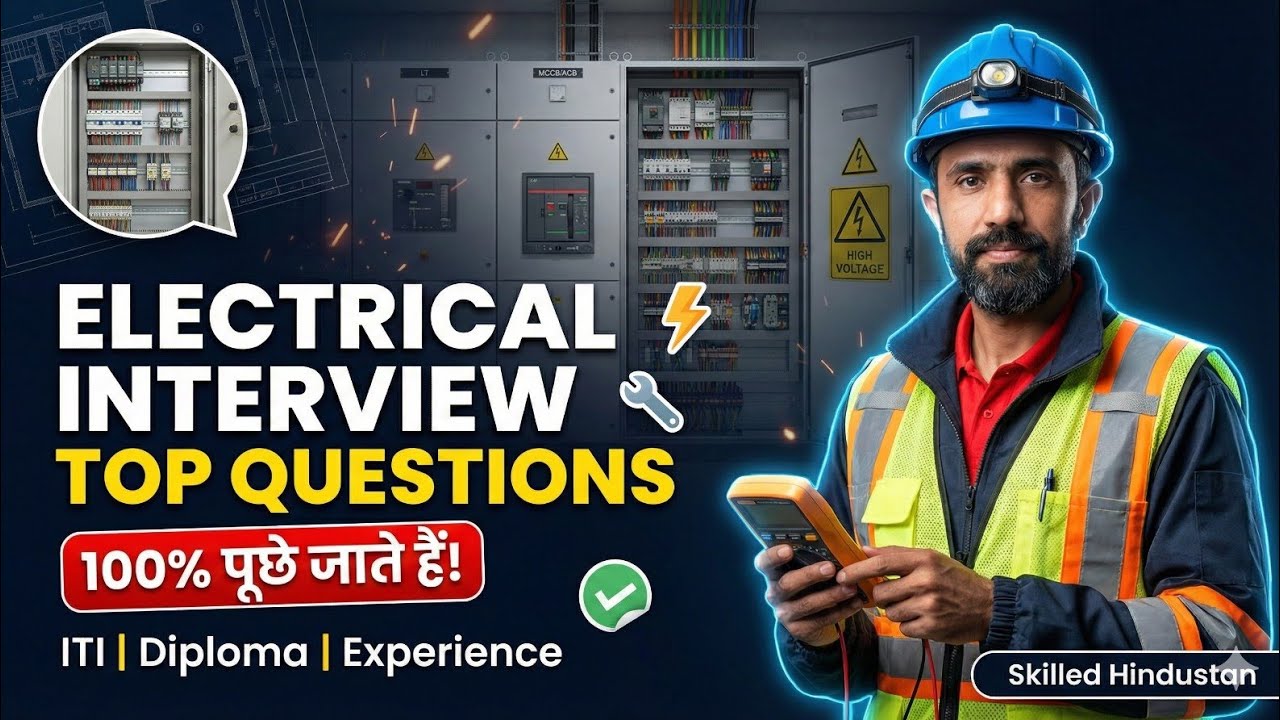 Live Electrical Interview Questions | Real Interview | ITI &bull; Diploma &bull; Experience