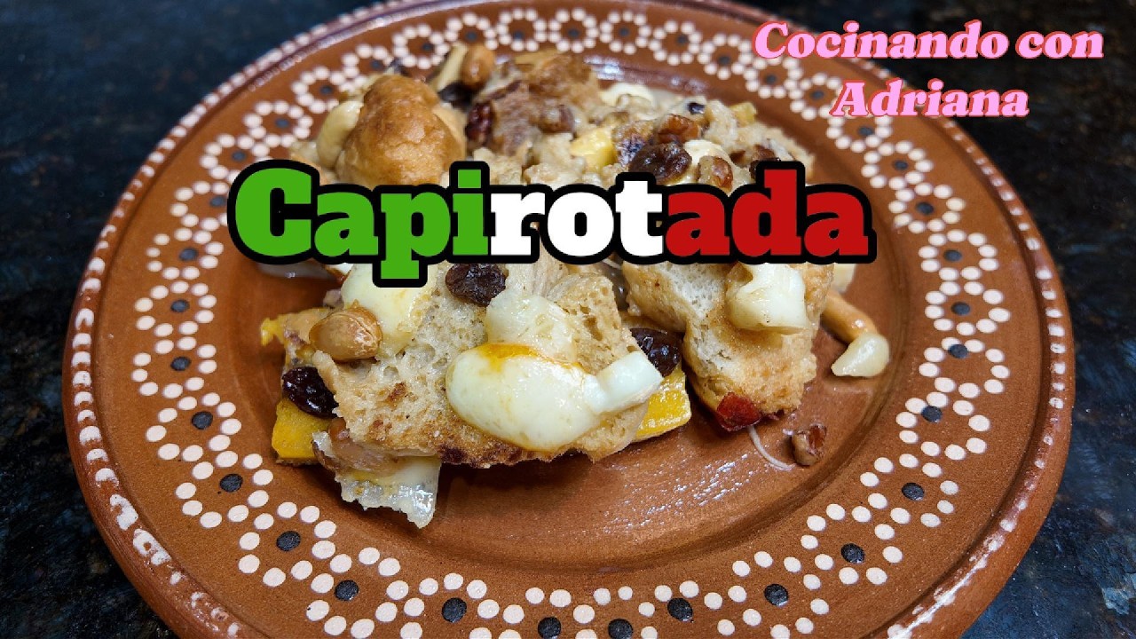 Receta de capirotada