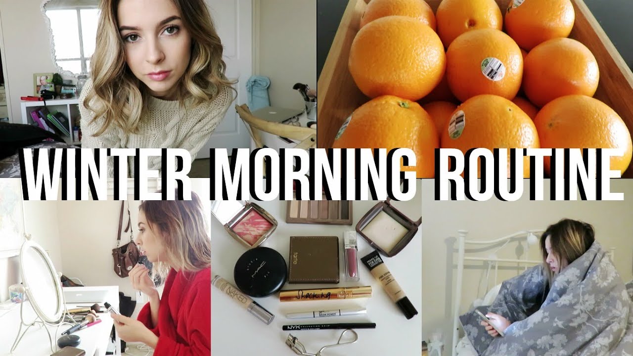 Realistic Winter Morning Routine 2016