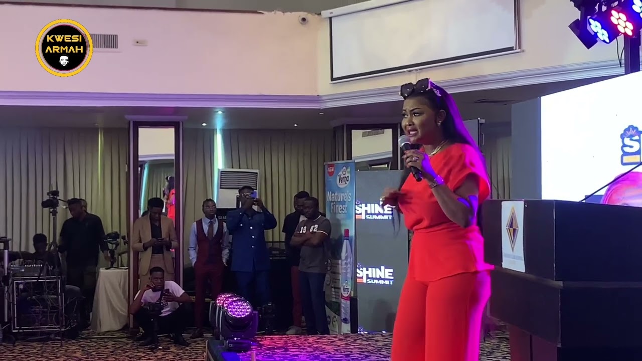 Nana Ama Mcbrown' Full Speech At Kobby Kyei's Shine Summit