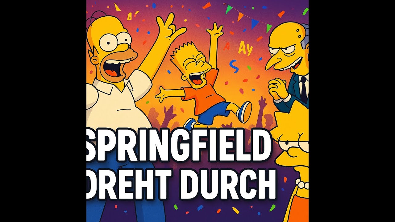 🎉 Springfield dreht durch – Der ultimative Simpsons Partyhit 2025 🍺🎶