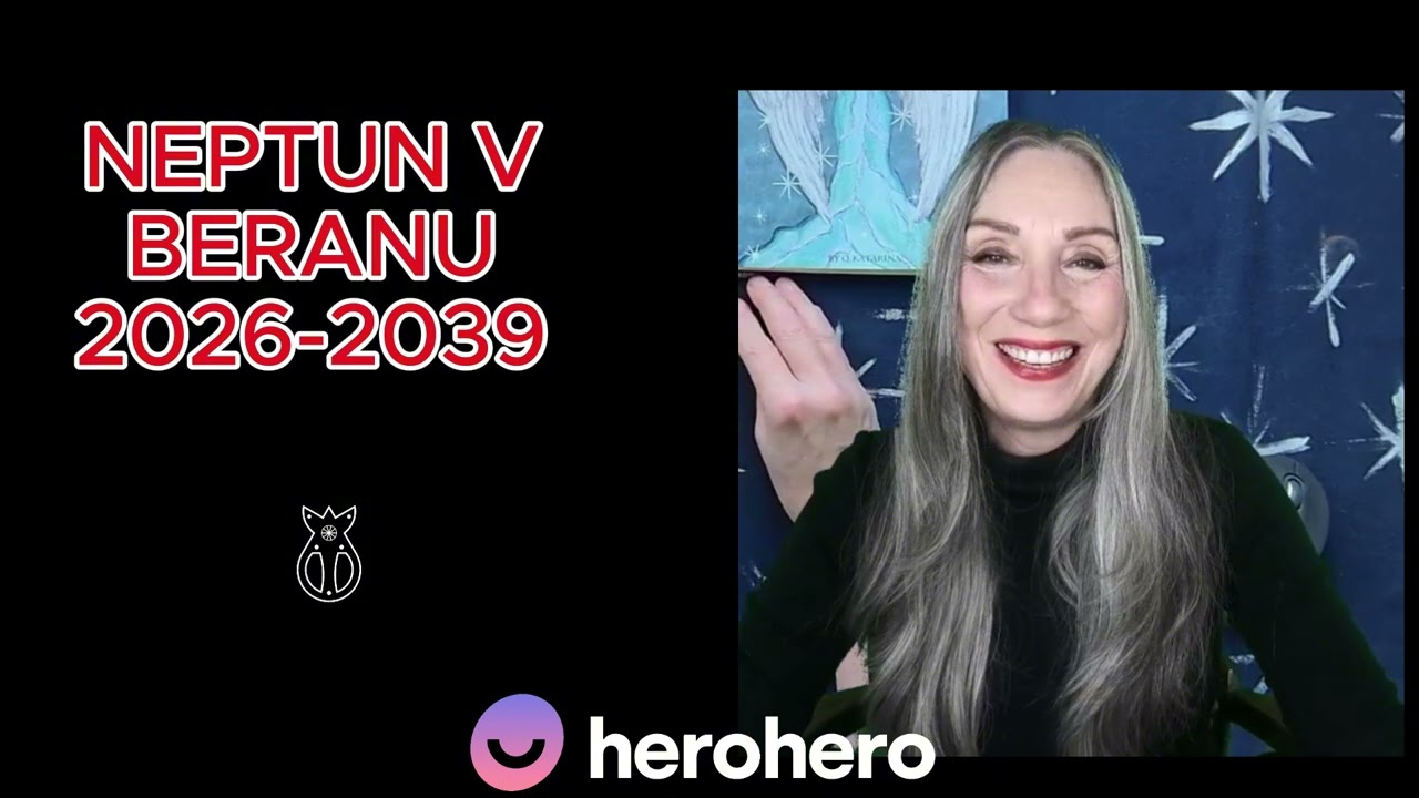 NEPTUN V BERANU 2026 - 2039 PRO VŠECHNA ZNAMENÍ ZVĚROKRUHU.