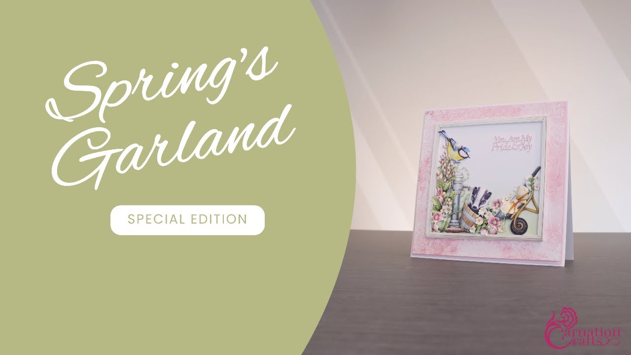 Carnation Crafts TV - Spring's Garland