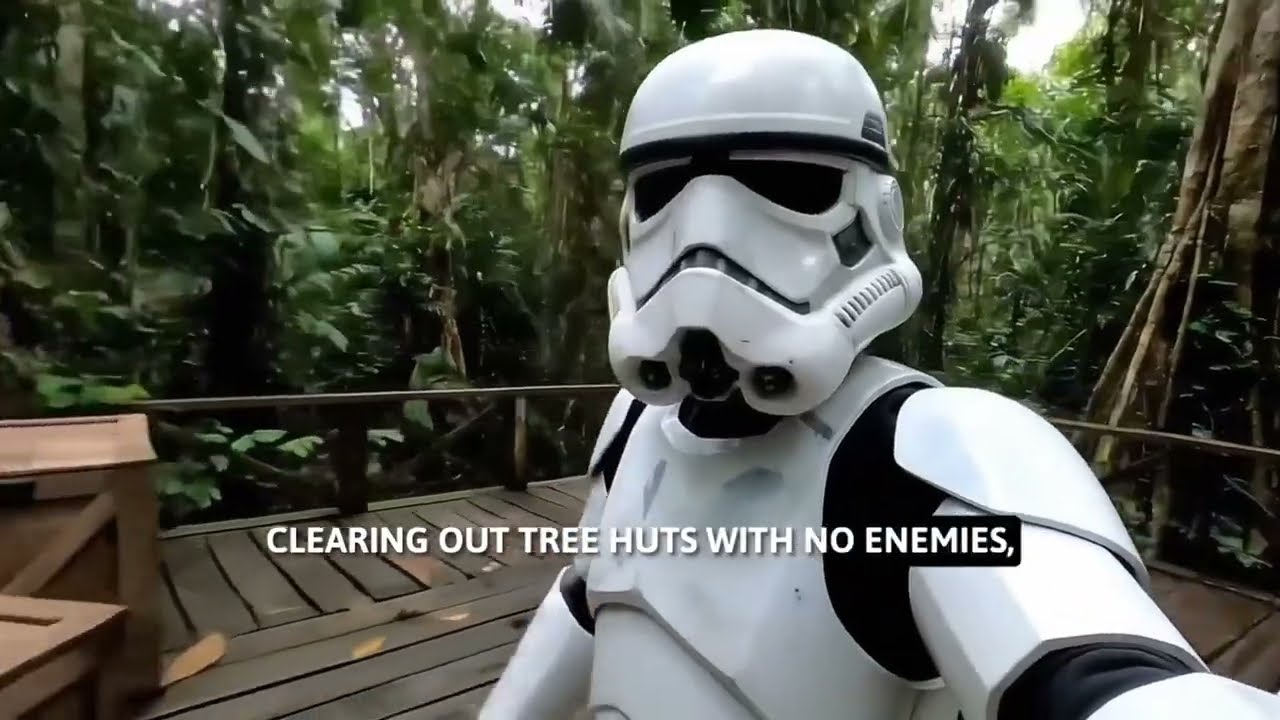 POV: You’re a Stormtrooper… Hoth Tried to Kill Me, Endor Finished It 💀