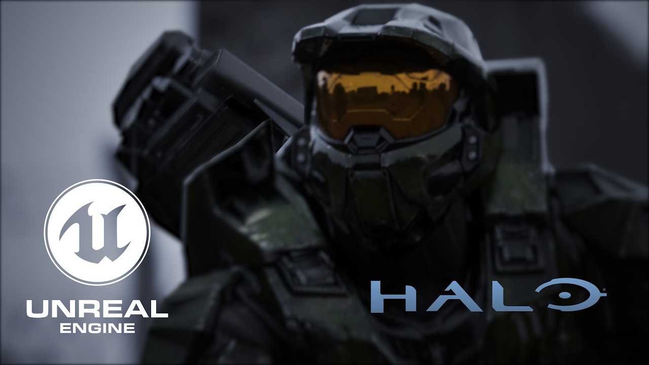 HALO : Military Base Assault | Unreal Engine | Cinematic Action Scene | 4K