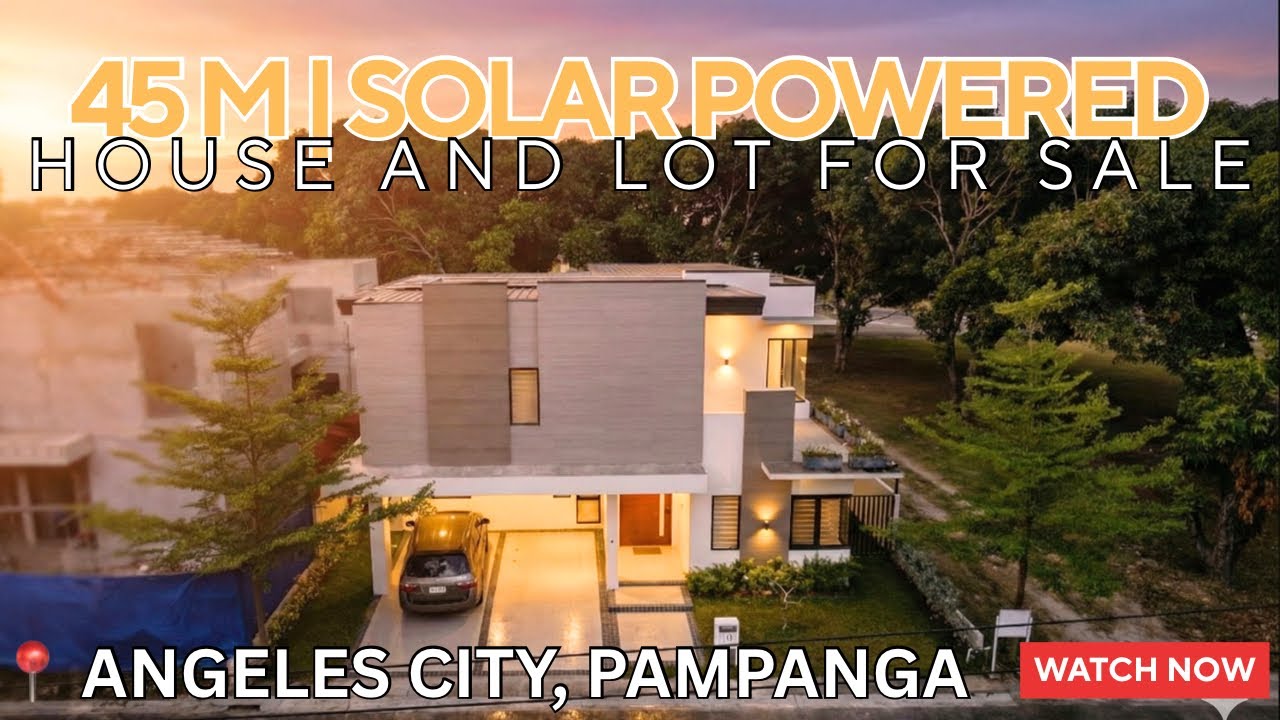 ₱45M Luxury Modern House with Pool Near Clark Pampanga | Furnished Dream Home Tour