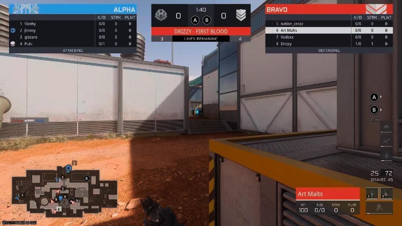 Scrim session 10/01 S&D Exposure