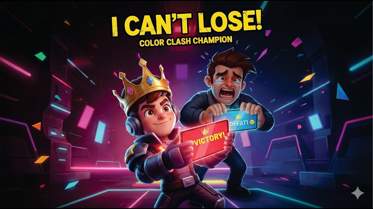 👉 No One Could Beat Me in COLOR CLASH! 🚫