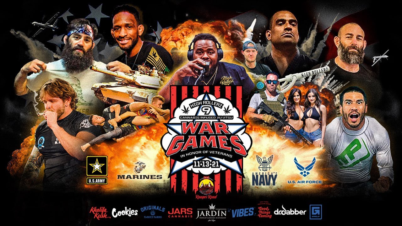 High Rollerz 9: War Games feat. Neil Magny, Mitch Aguiar & Renato Laranja - All-Veteran Jiu Jitsu