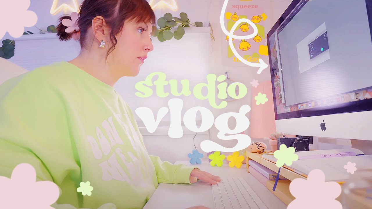 STUDIO VLOG 📦 How I send Enamel Pin designs to my manufacturers & My First Retail Item