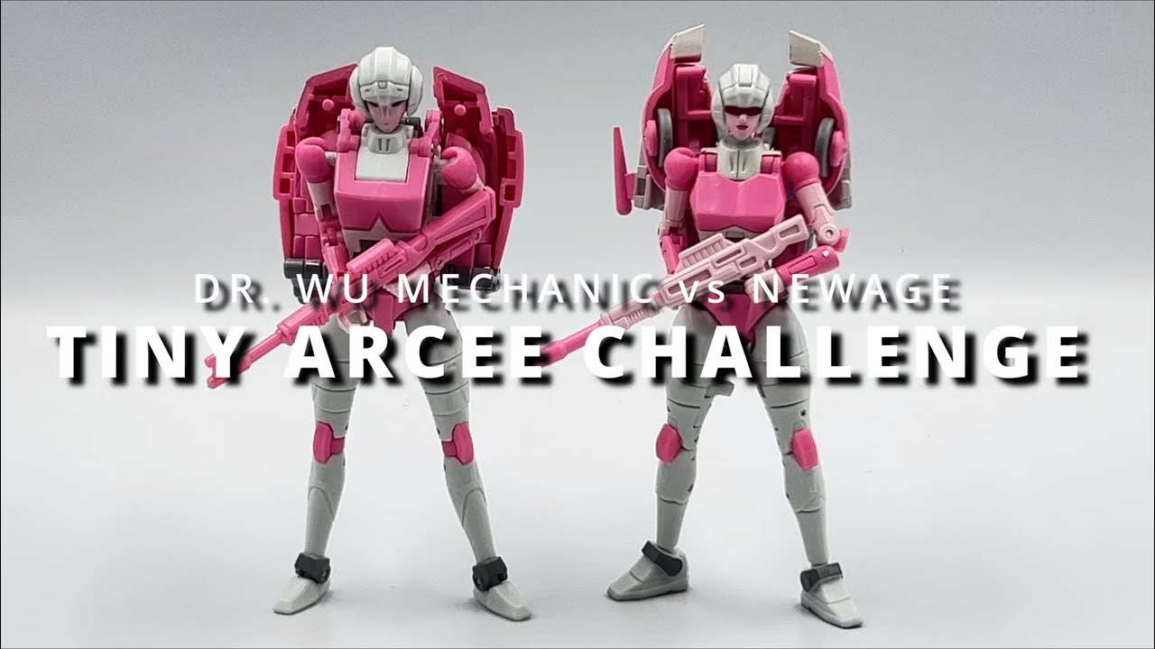 Dr. Wu Mechanic Studio AMIE vs Newage Warrior MASCHINEMENSCH | A Transformers Showcase