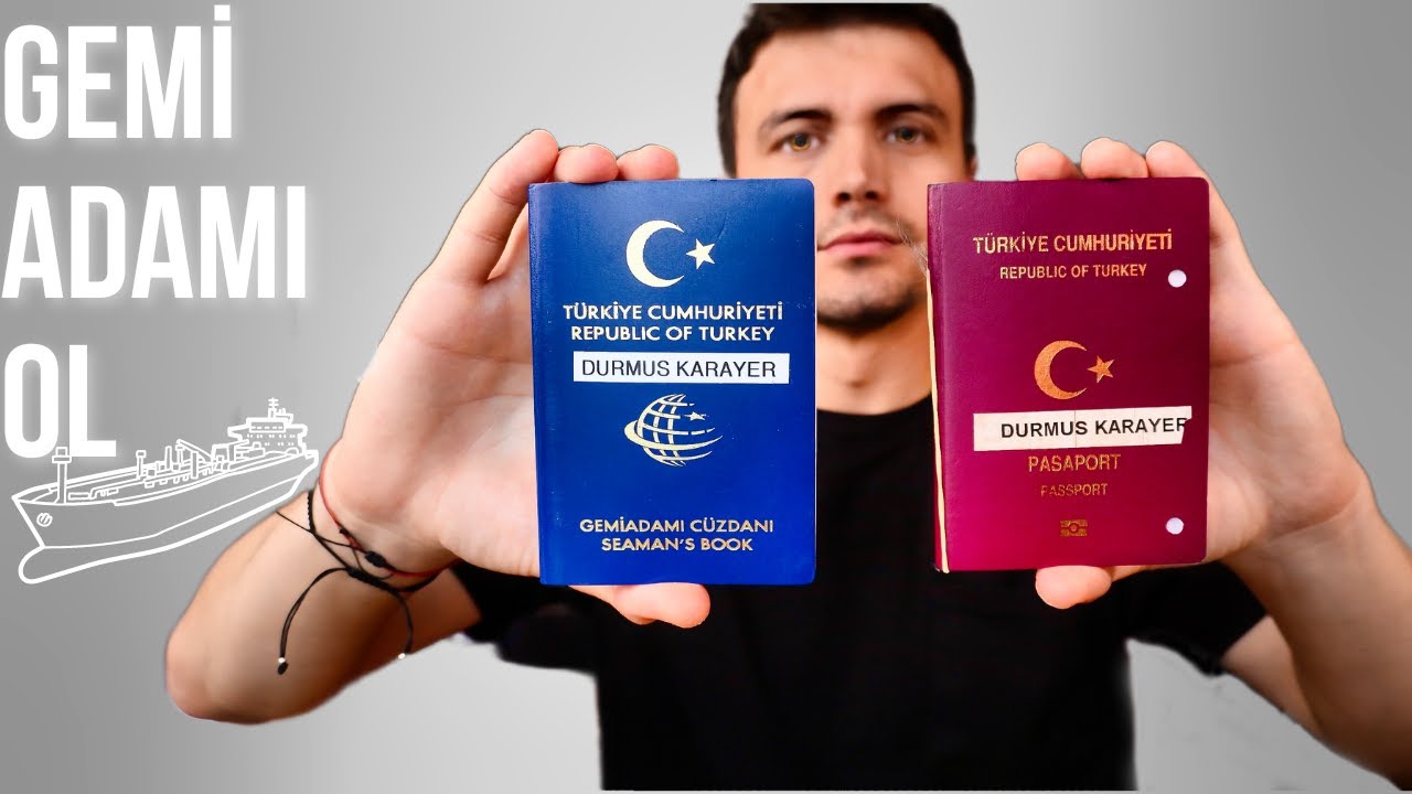 Gemi Adamı Cüzdanı ve Pasaport