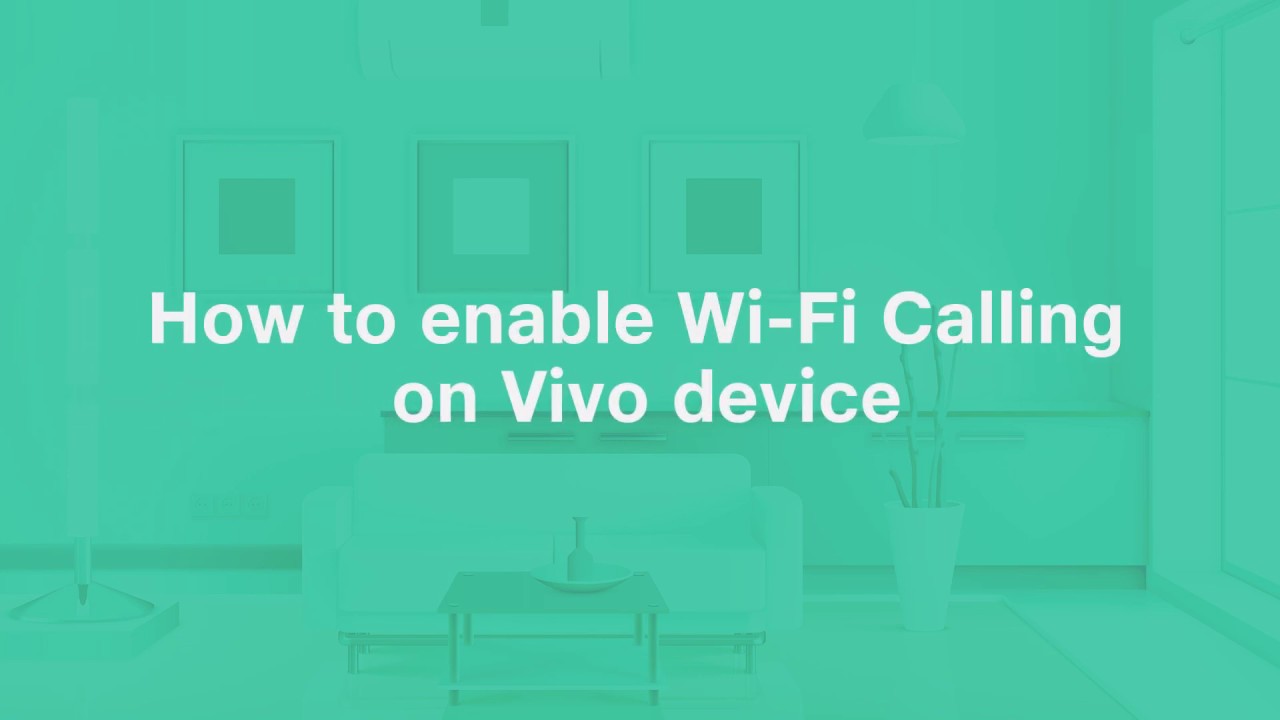 How to Setup Wi-Fi Calling on your Vivo Smartphone - Reliance Jio