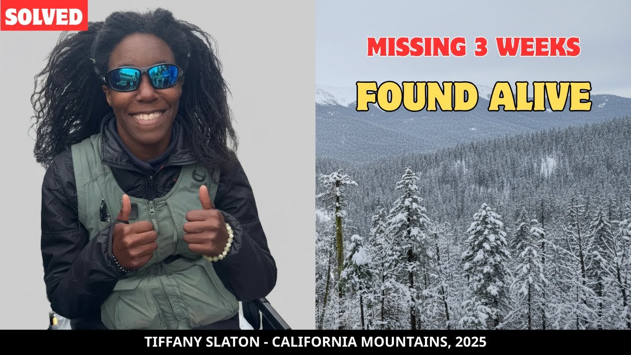 SOLVED: Tiffany Slaton Found Alive After 3 Weeks Missing in CA Mountains