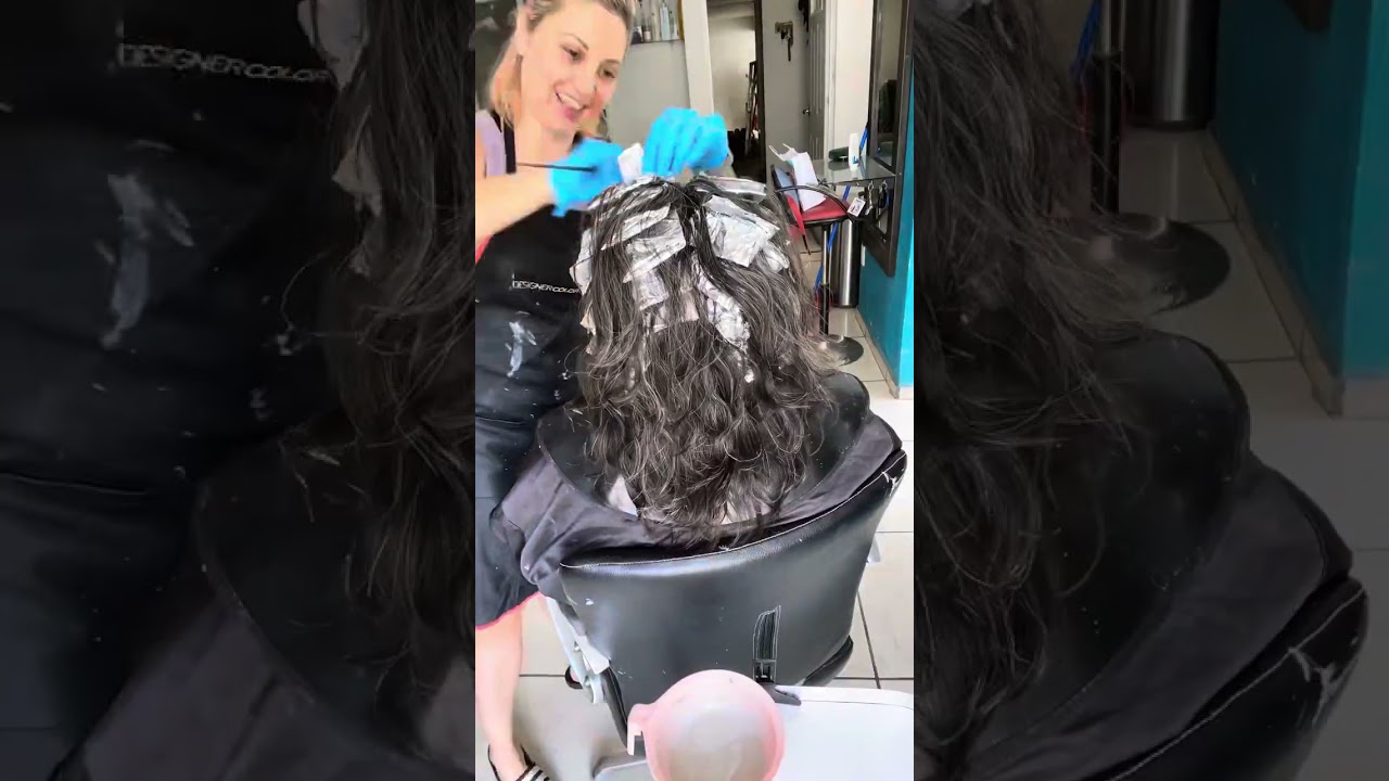 Mechas platinadas