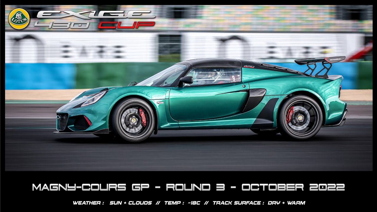 Lotus Exige 430 CUP - Magny-Cours GP - 1:59.22 - [4K]