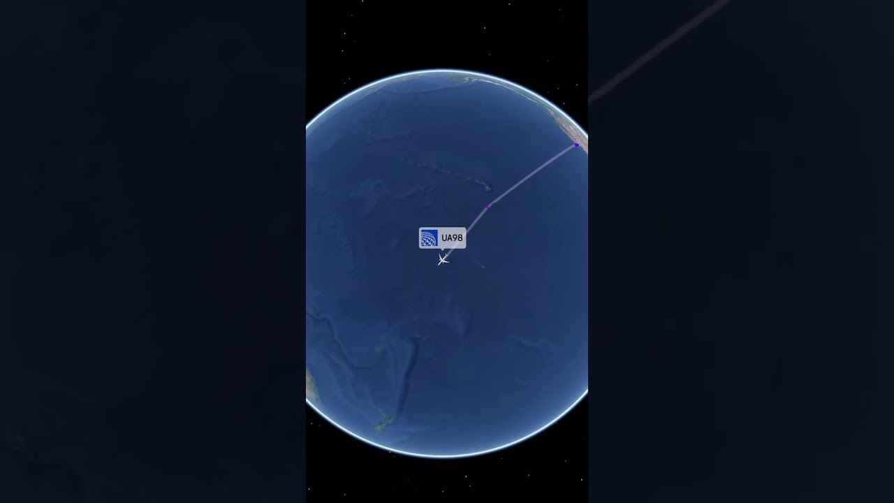 ✈ 16-часовой перелёт над Тихим океаном! 🌊