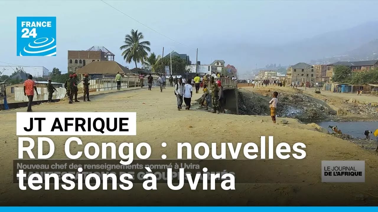 RD Congo : manifestations de groupes armés à Uvira • FRANCE 24