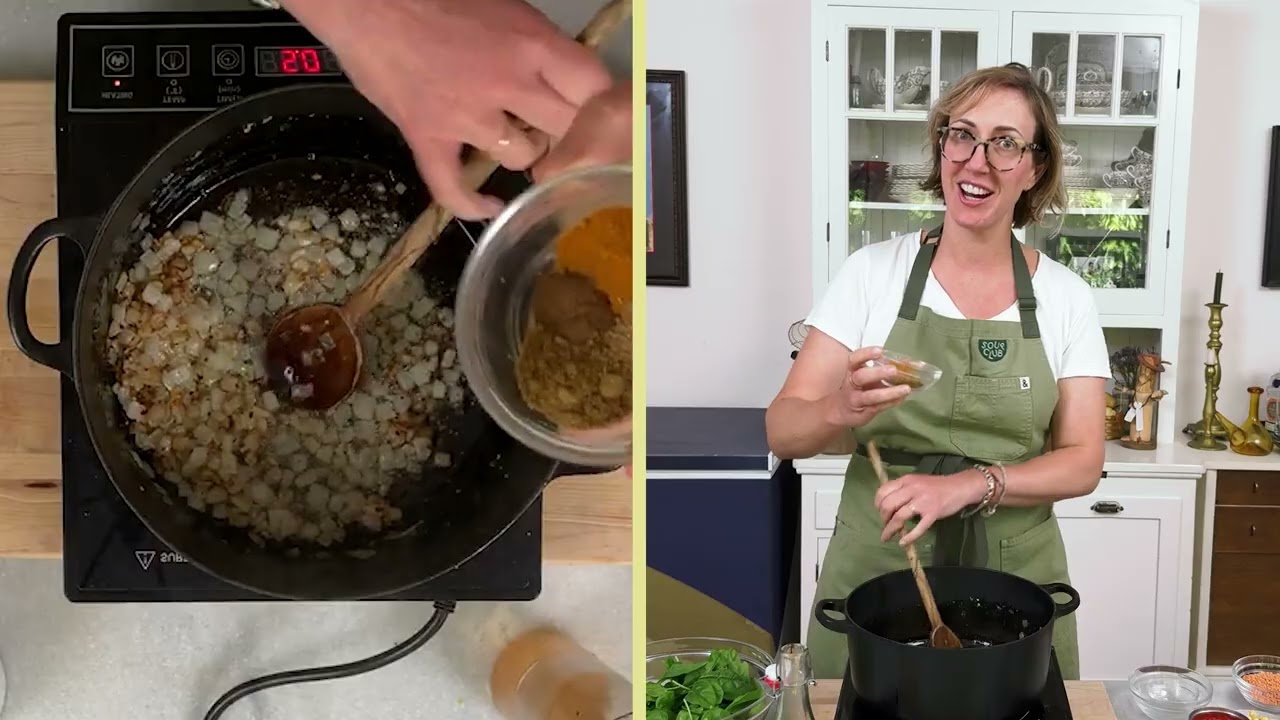 A stew serving chaotic fall energy through a Parsi palette