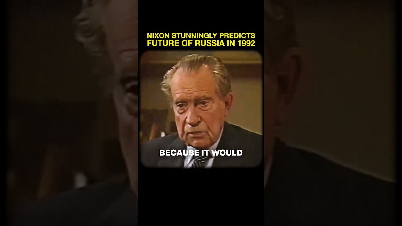 Ричард Никсон предсказывает настоящее?