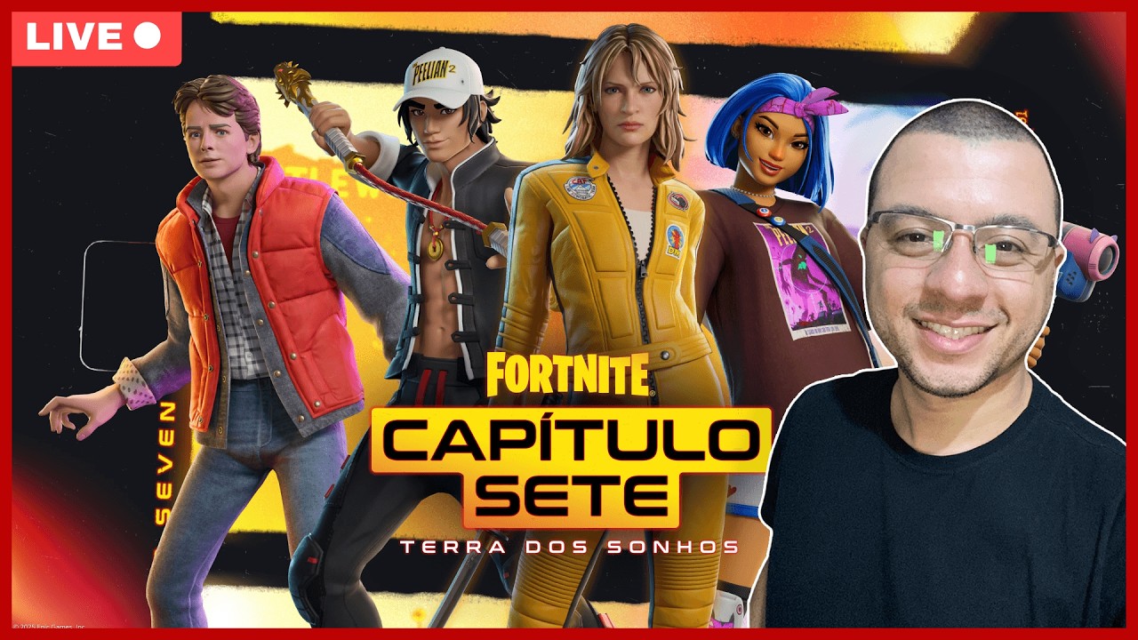 🔴AO VIVO FORTNITE !🔴 🔥CAPÍTULO 7 - TERRA DOS SONHOS