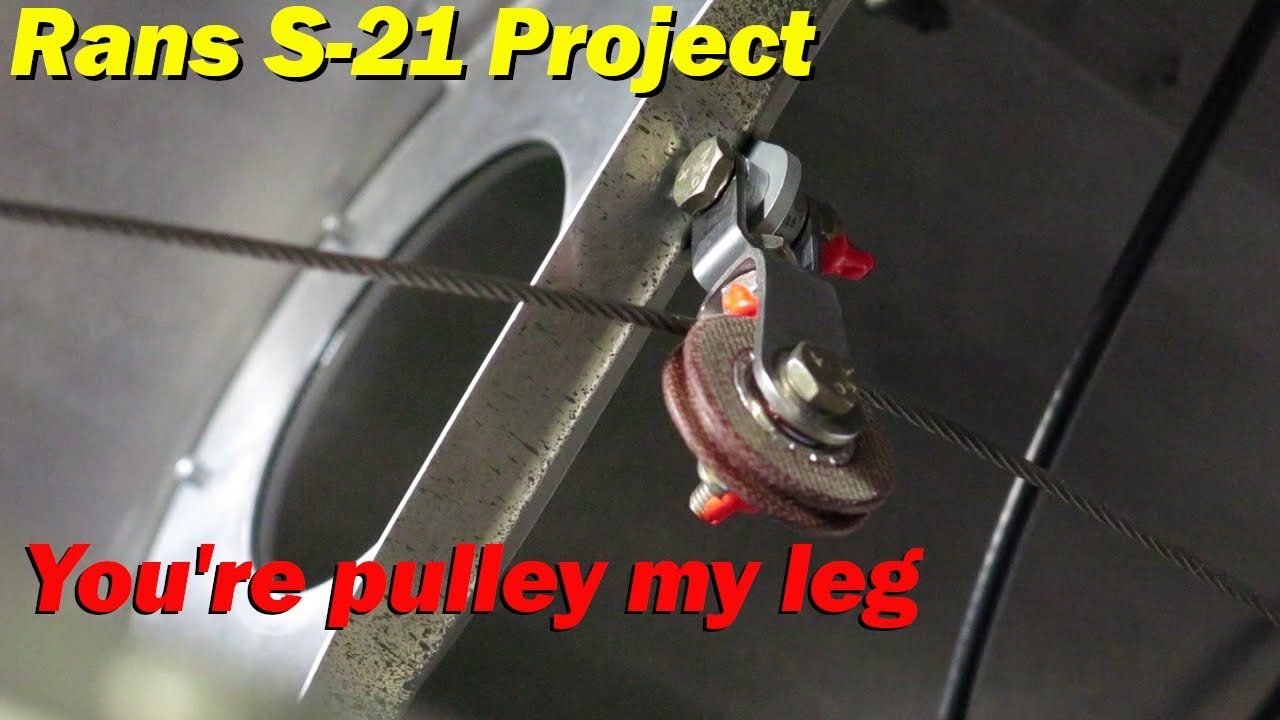 No. 218 08-28-2022 Rudder pulley mystery and rudder pedal return cable install.