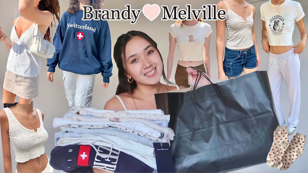 HUGE Brandy Melville Try-On Haul 2023 (HONEST REVIEW) | ft. DREAM PARIS & GLOWMODE