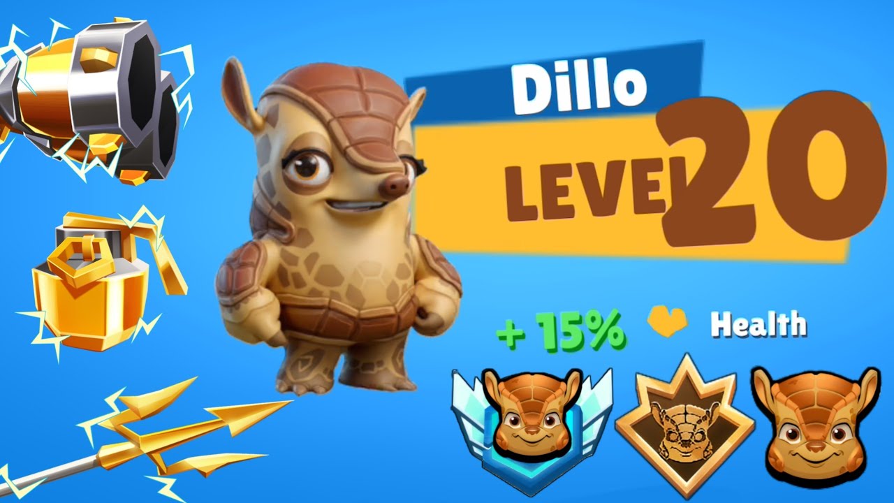 *Level 20 Dillo* is Unstoppable | Zooba