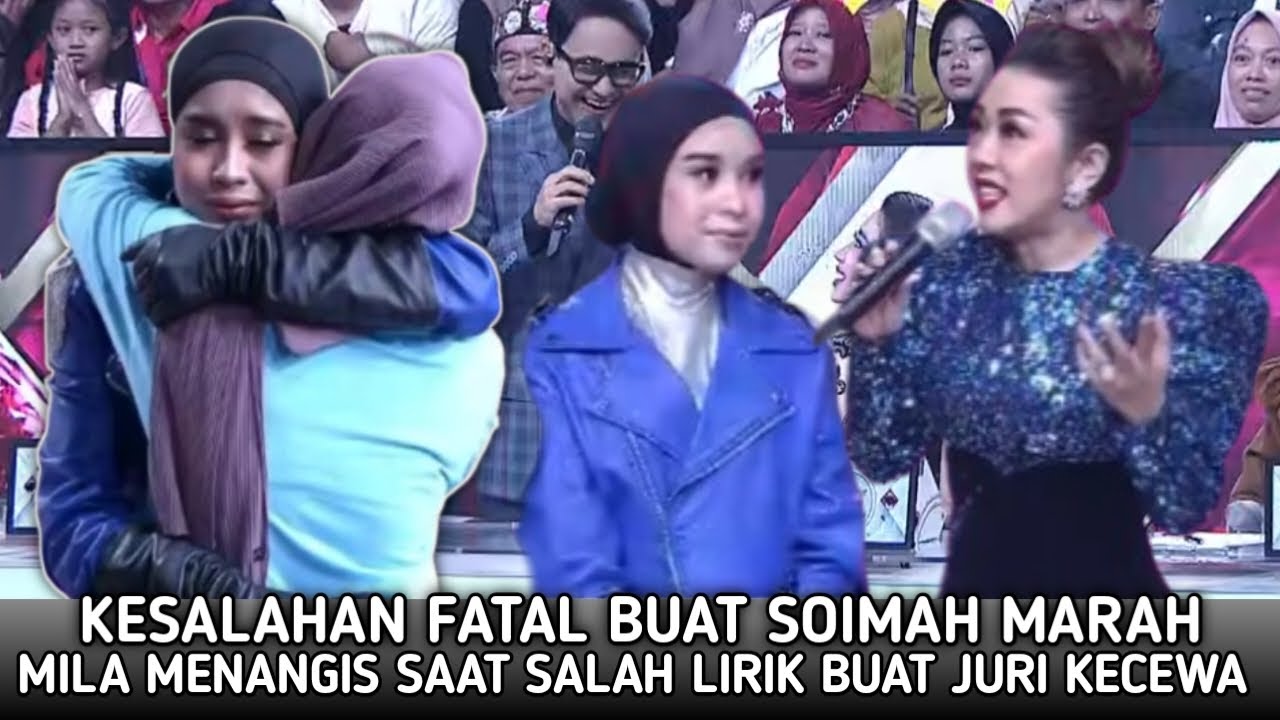 Tangis Penyesalan!! Detik² Mila Salah Lirik Buat Juri Kecewa Saat Tampil Di Top 8 Result Malam Ini.