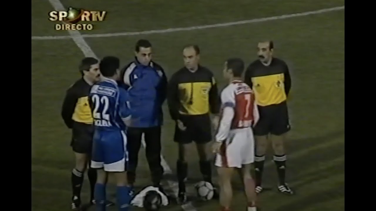 Braga 2-3 Belenenses  Época 2001/02