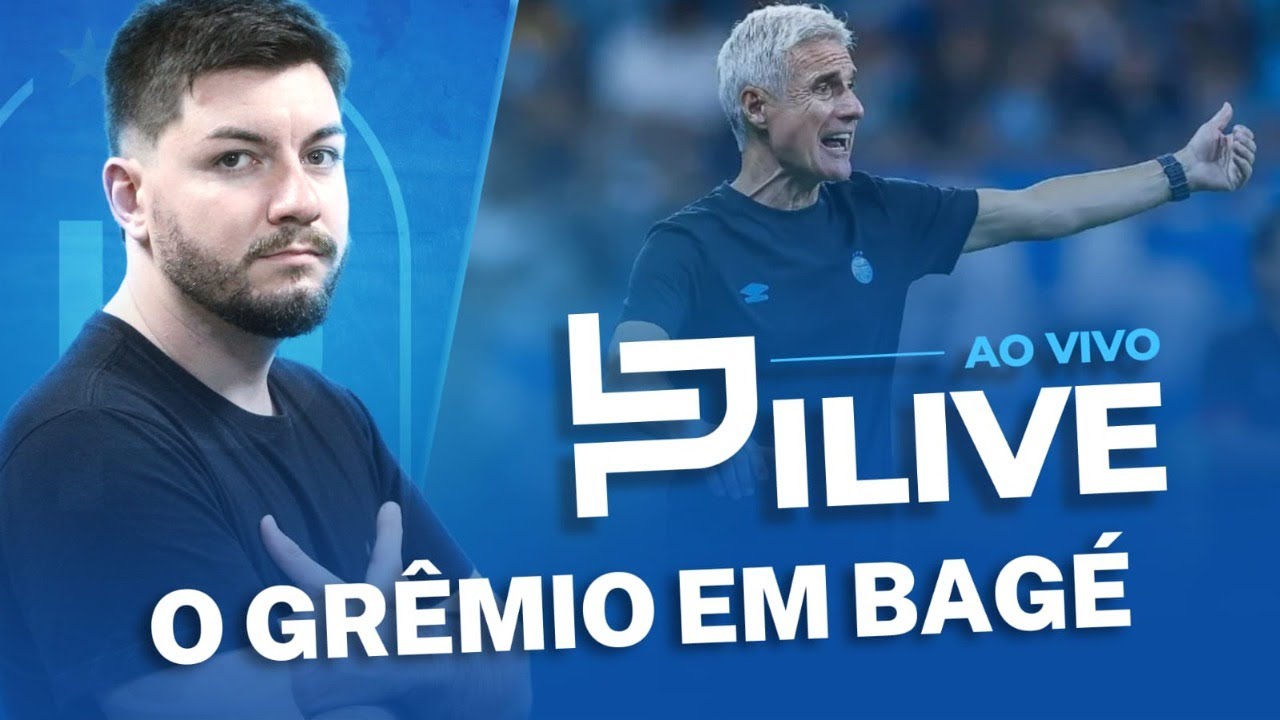 (PILIVE) AO VIVO FALANDO DE GRÊMIO | TIME CONTRA GUARANY, SAÍDAS CONFIRMADAS | LIVE DO PILAR