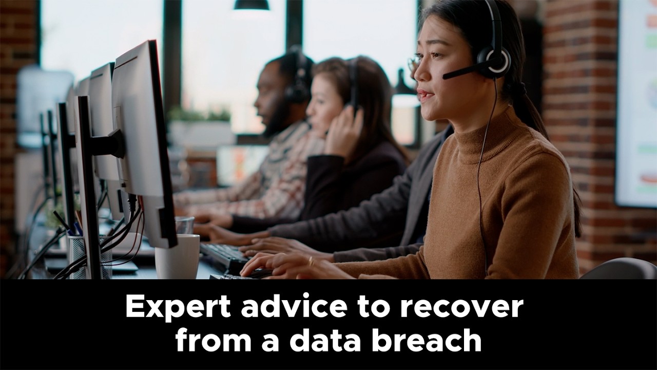 Expert advice to recover from a data breach