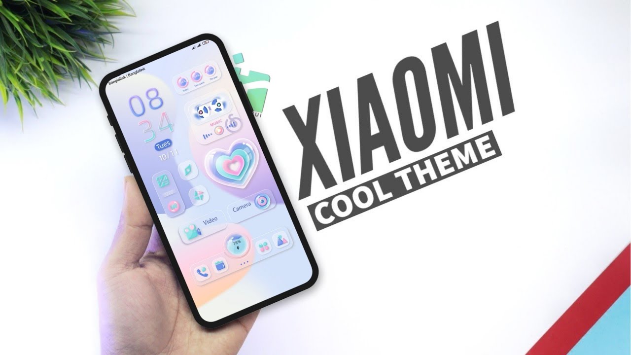 Miui 13 Premium Theme - New Under Display Fingerprint Scanner Theme,Settings Ui