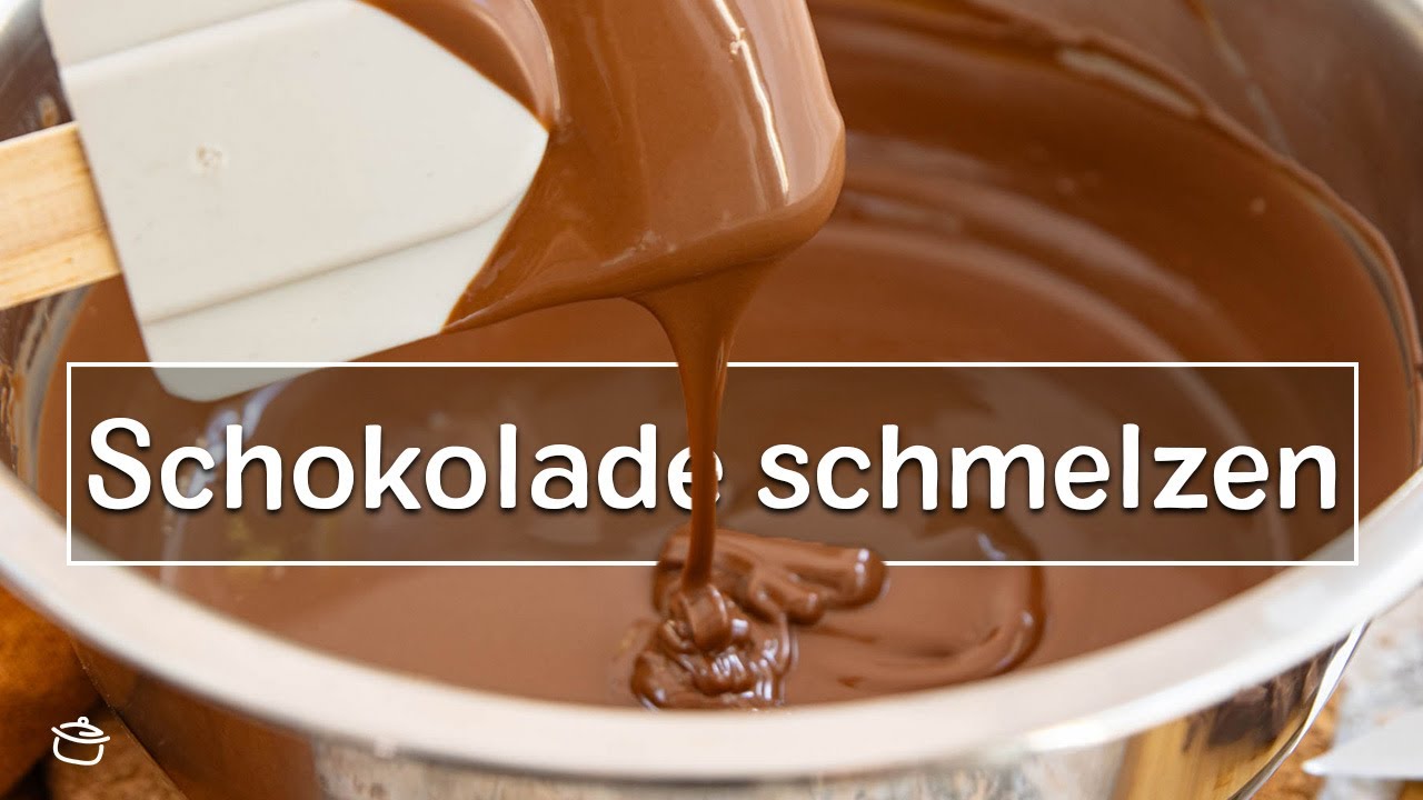 Schokolade richtig schmelzen - So einfach geht's 🍫 | GEWUSST WIE | eat.de