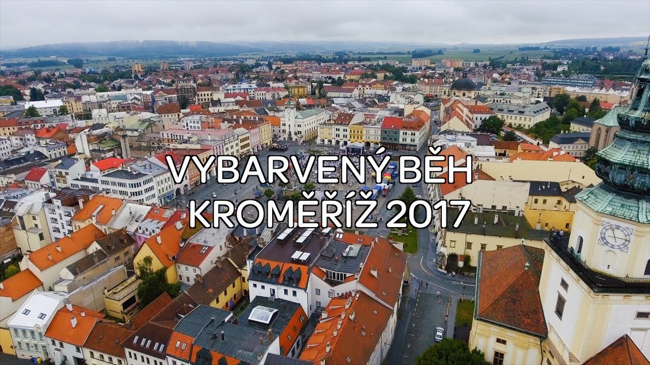 Vybarvený běh v Kroměříži 2017 - spot