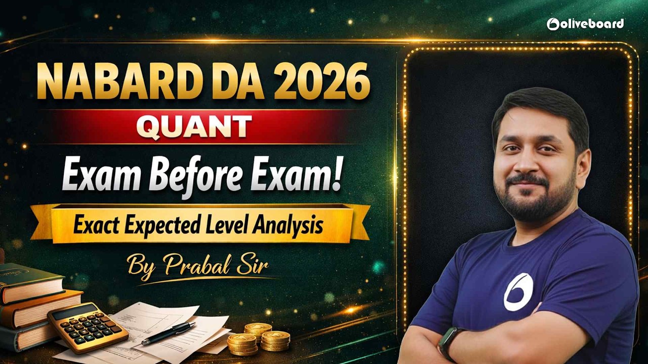 NABARD DA 2026 Quant | Exam Before Exam | Exact Expected Level Analysis | By Prabal Sir
